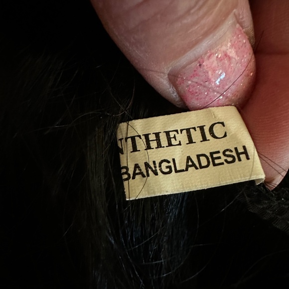 Black Pageboy Wig Halloween Wig Black Hair Wig Womens - Picture 7 of 8